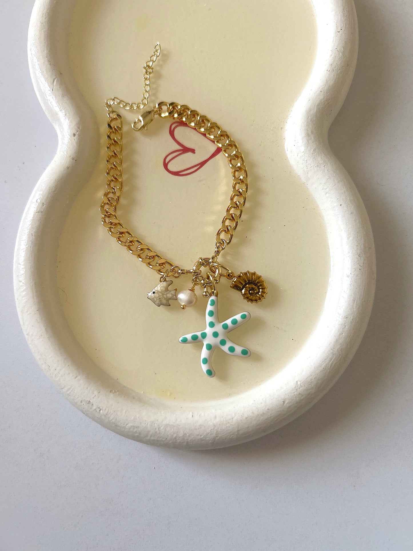 Cute star fish bracelet