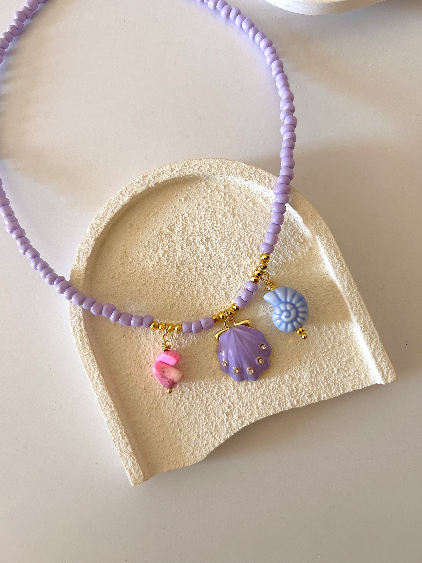 Lilac necklace