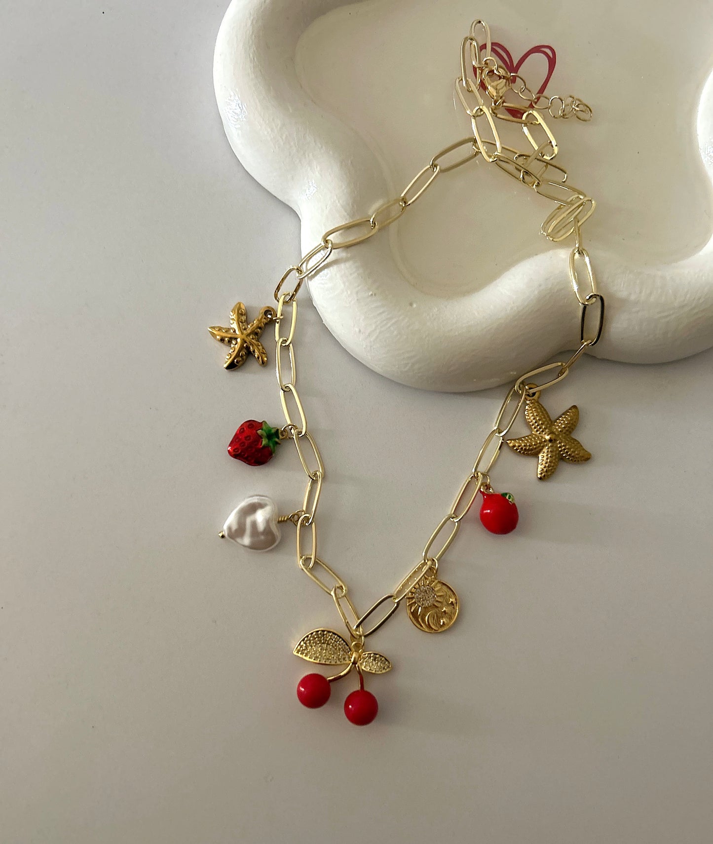 Cherry necklace