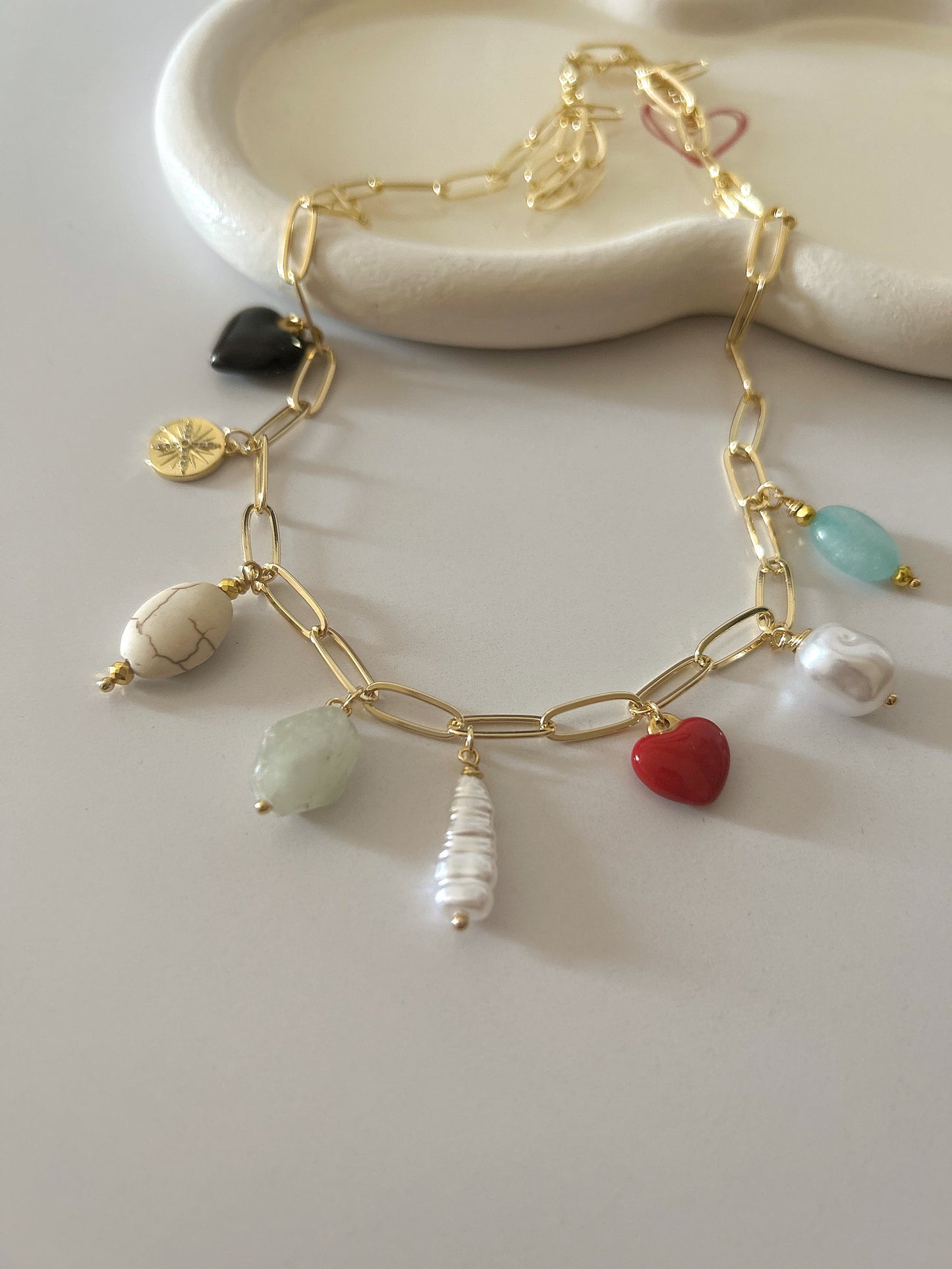 Perfect colour combo necklace
