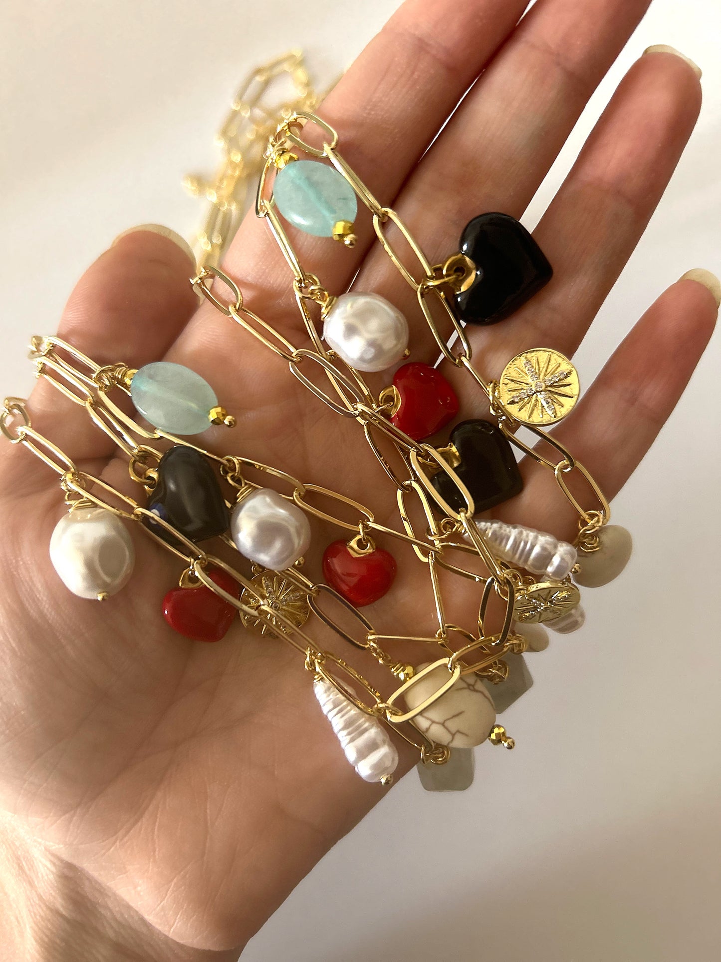 Perfect colour combo necklace