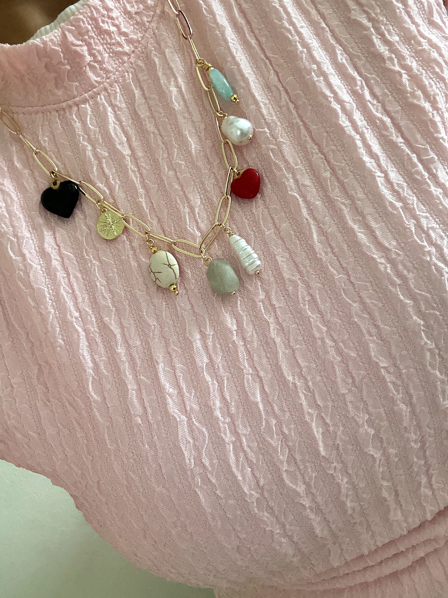Perfect colour combo necklace