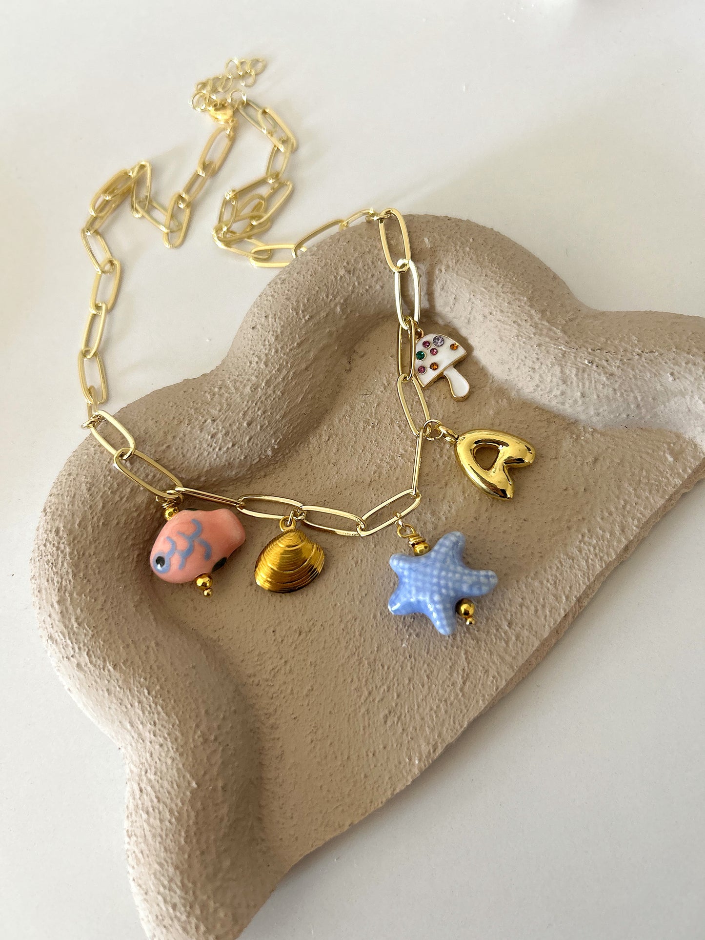 Summer chunky necklace