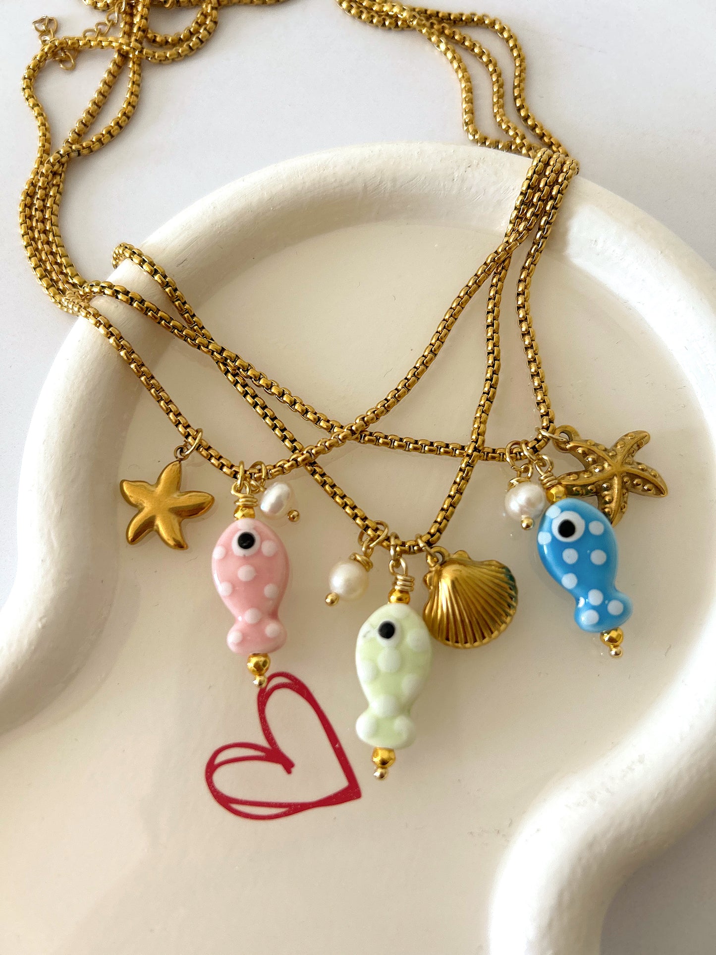 Fish necklace