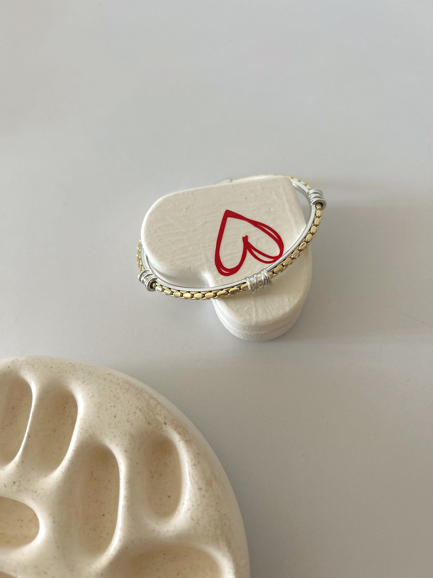 More gold (mixed bangle)
