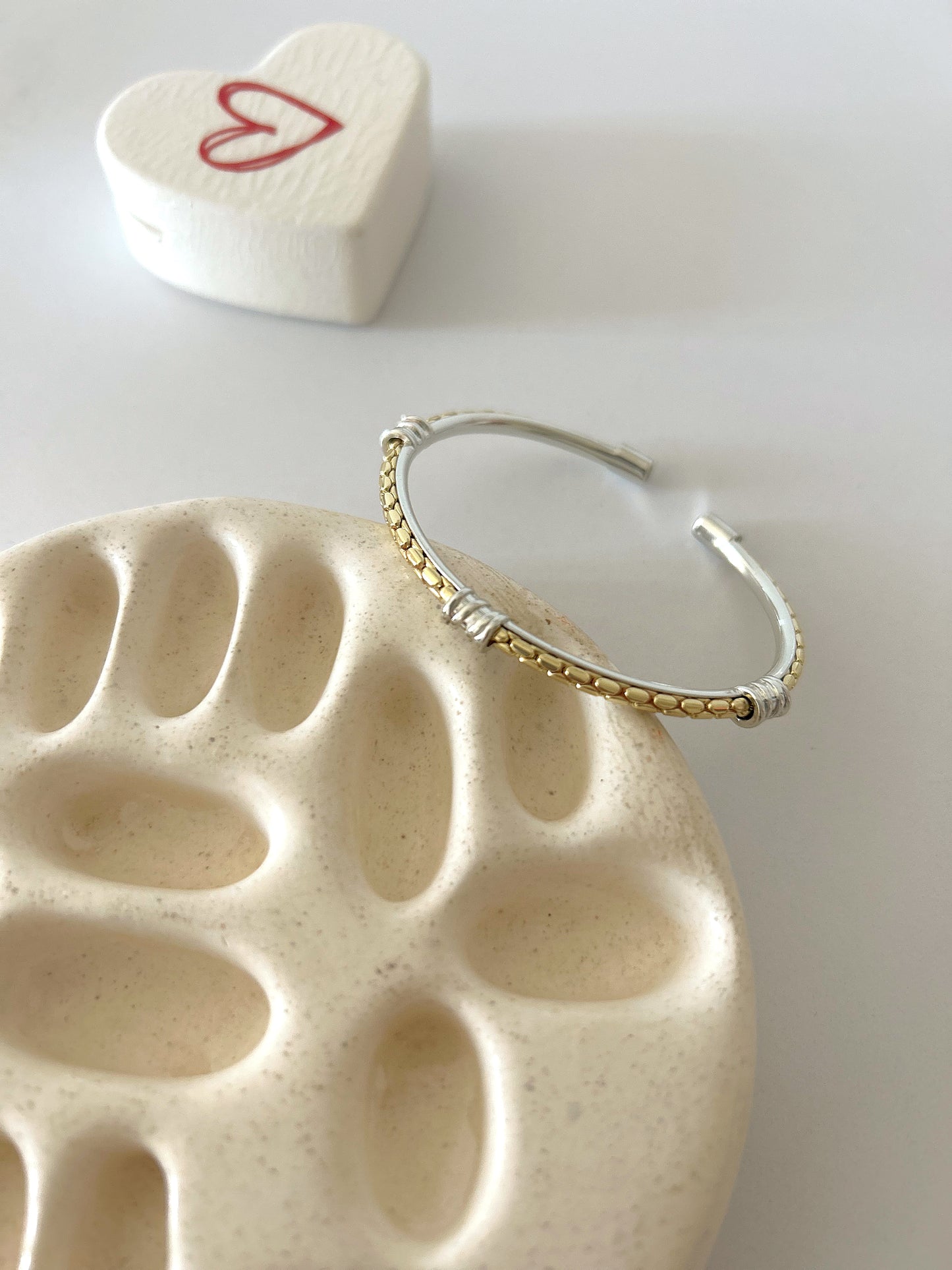 More gold (mixed bangle)