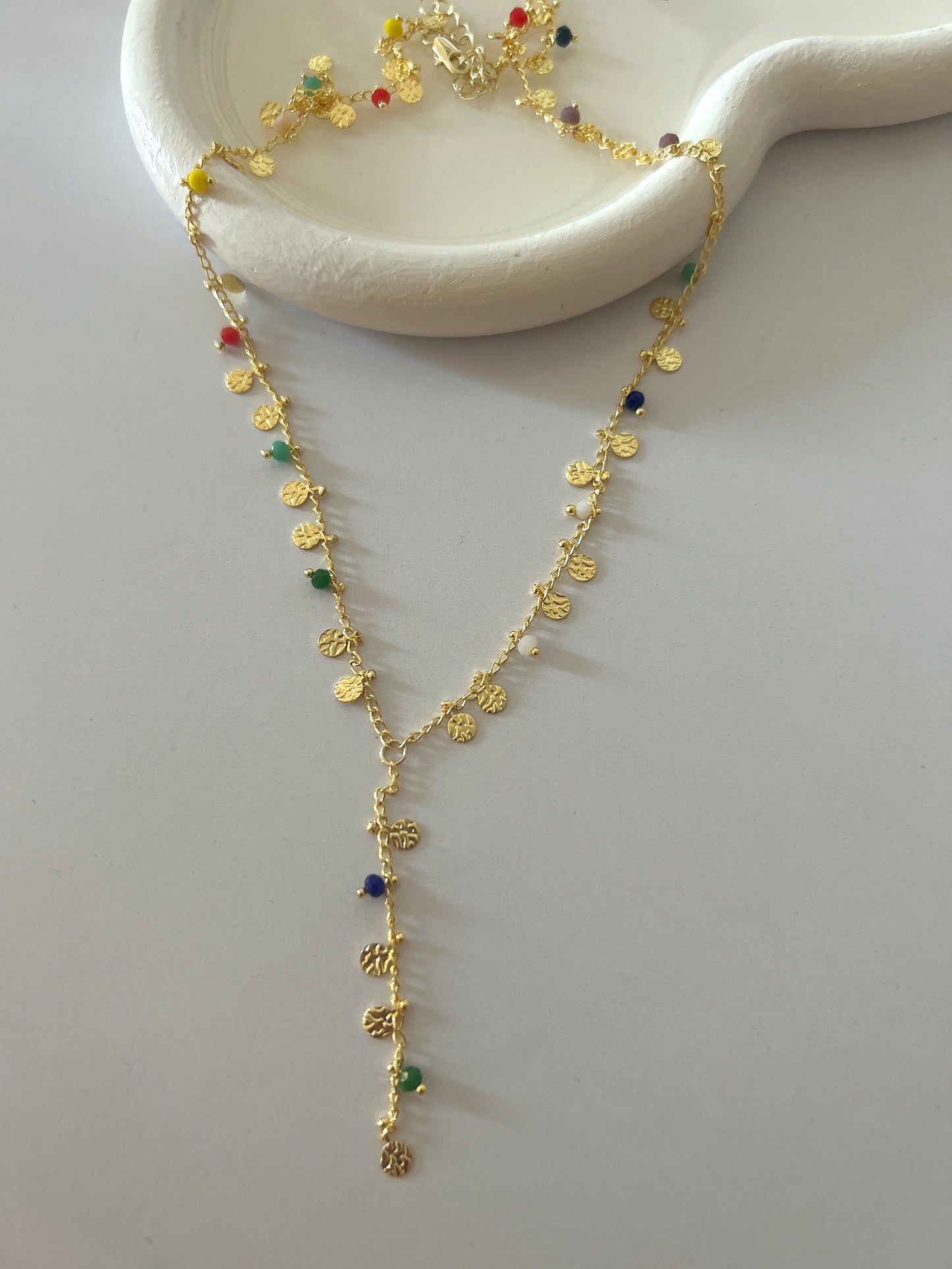 Lariat necklace