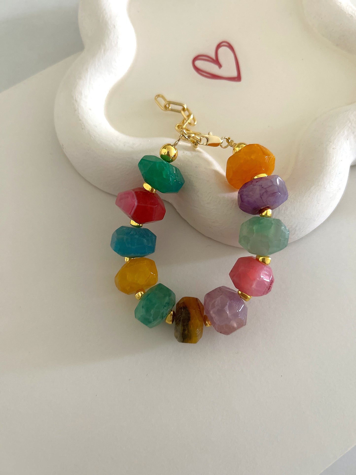 Stunning stones bracelet