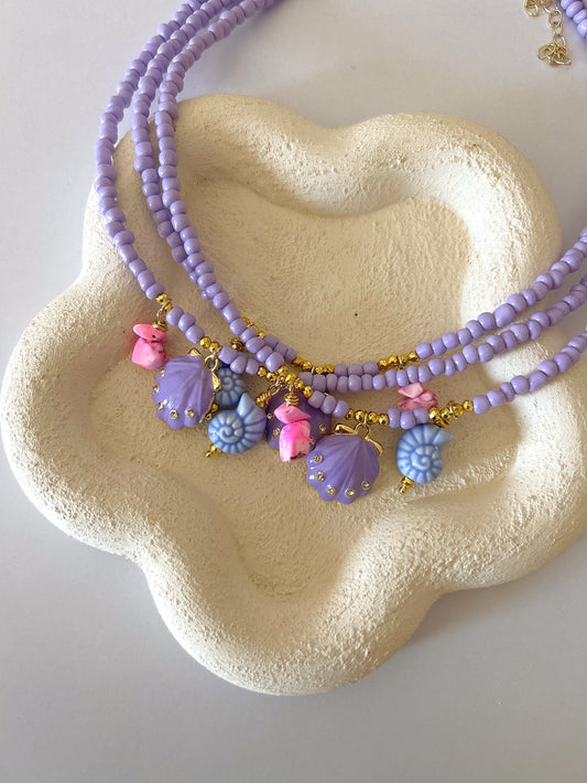 Lilac necklace