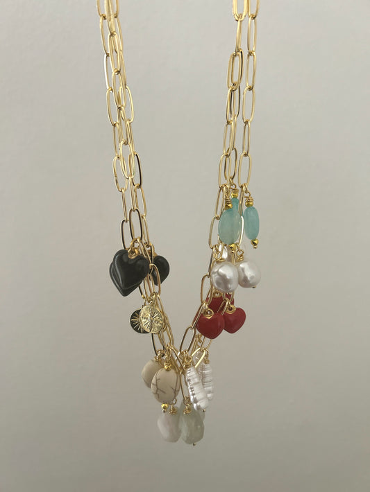 Perfect colour combo necklace