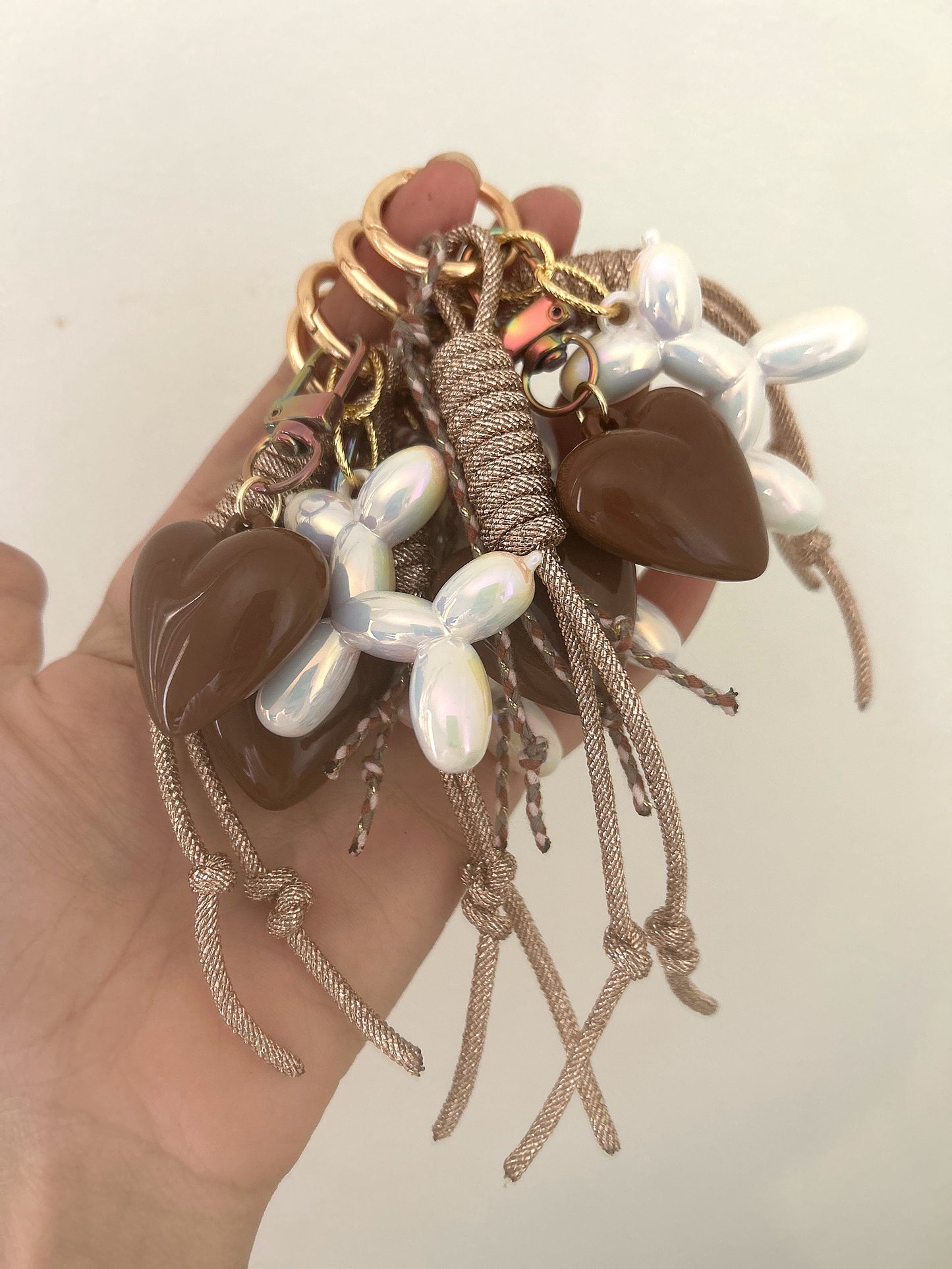 Bestie bag (brown heart)