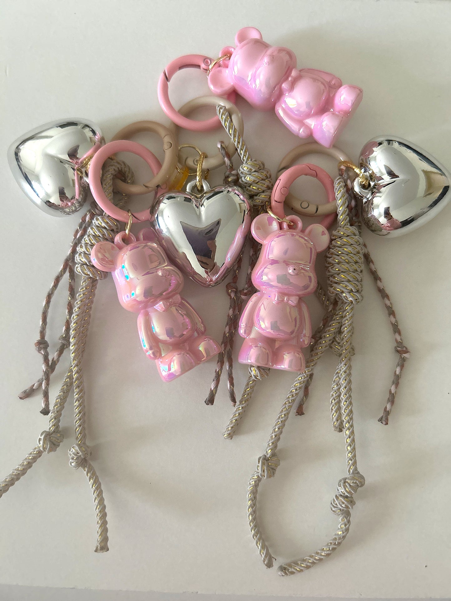 Bestie bag with (silver heart)