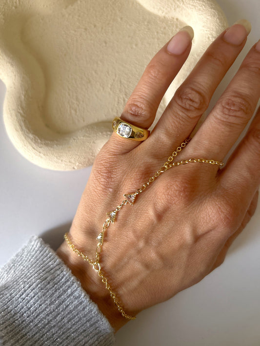Lovely hand chain