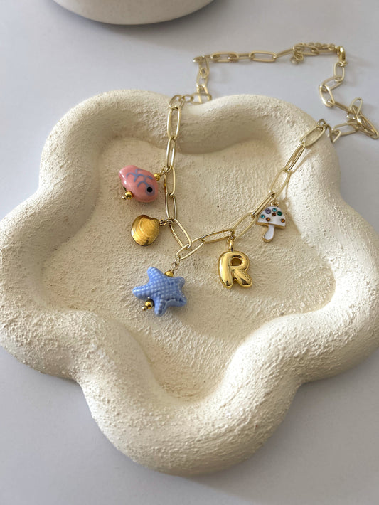 Summer chunky necklace