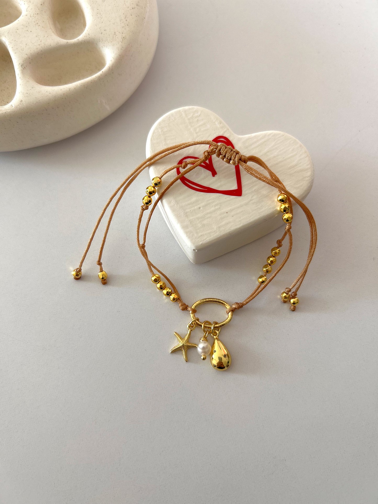 Star&pearl bracelet