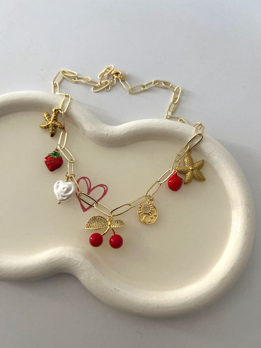 Cherry necklace