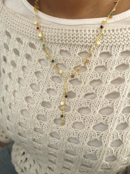 Lariat necklace