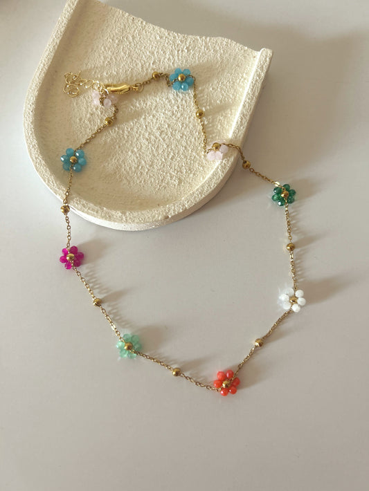 Flower necklace