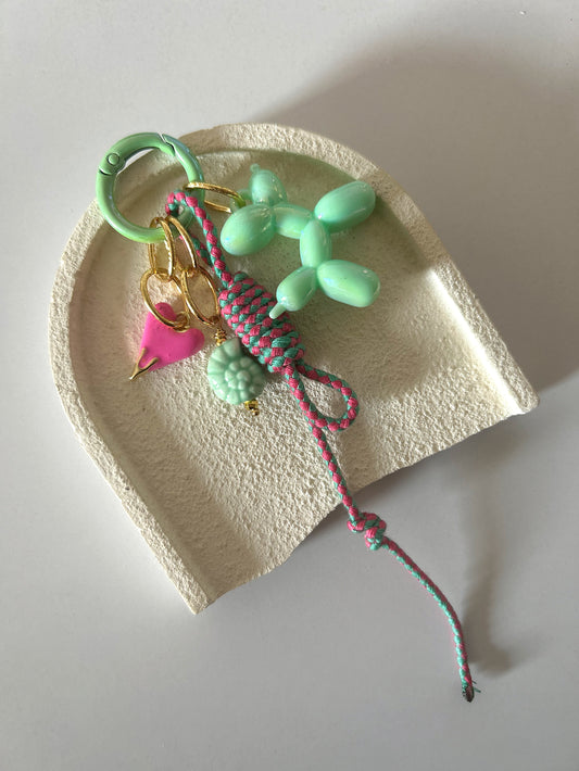 Mint green dog (bestie bag)